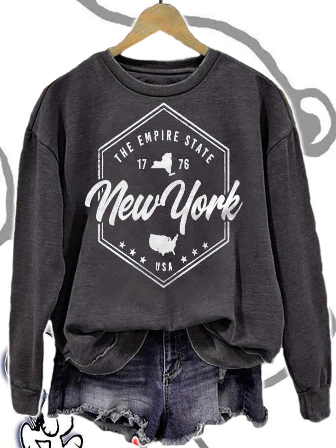 State Of New York Usa Shirt sweatshirt