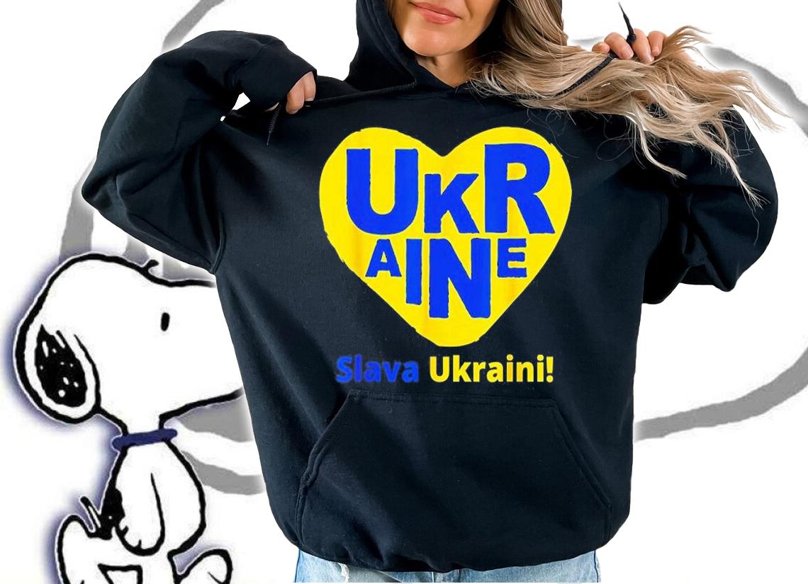 Support Ukraine Patriot I Stand With Ukraine Ukrainian Flag Love Ukraine T-Shirt hoodie