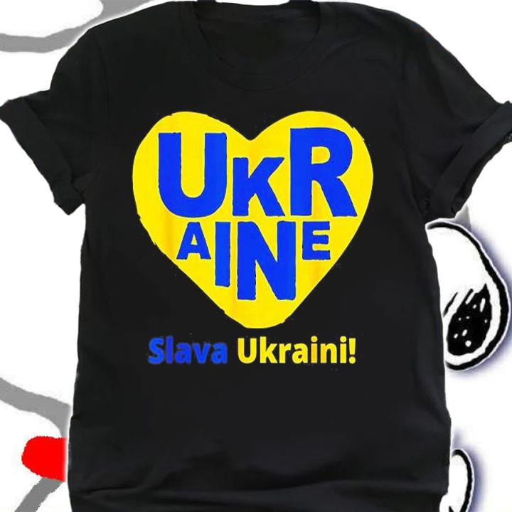 Support Ukraine Patriot I Stand With Ukraine Ukrainian Flag Love Ukraine T-Shirt shirt
