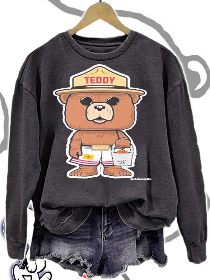 Teddy Allens Teddy Buckets Teddy Buckets DTG T-Shirt sweatshirt