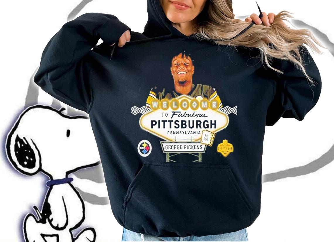 Welcome George Pickens Pittsburgh Steelers NFL Draft 2022 T-Shirt