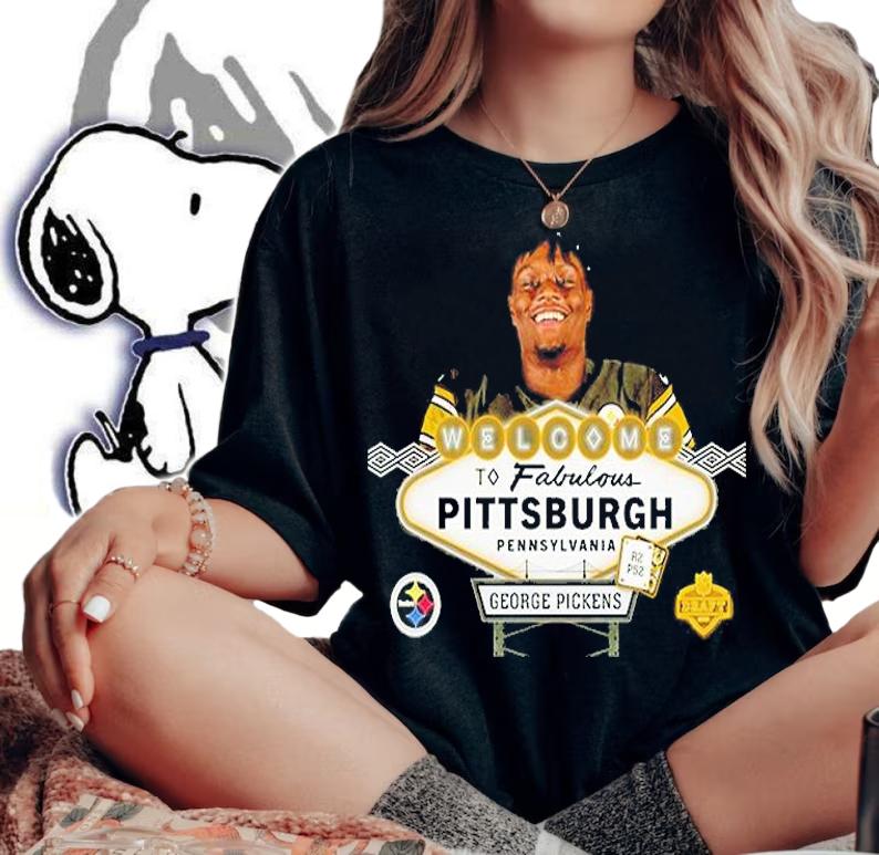 Welcome George Pickens Pittsburgh Steelers NFL Draft 2022 T-Shirt