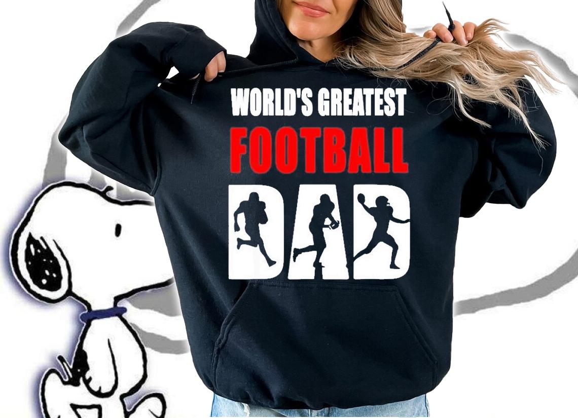 Worlds Greatest Football Dad T-Shirt