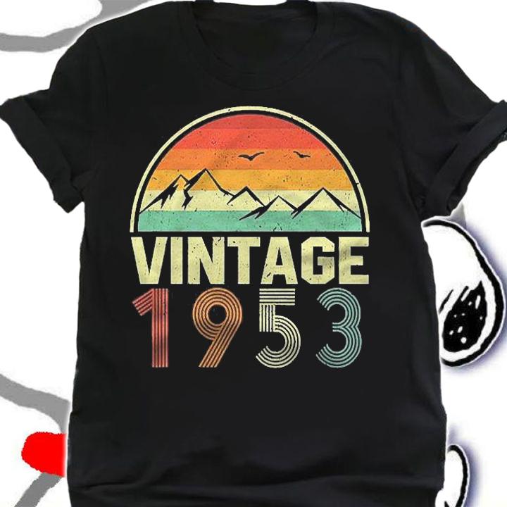 Classic 68Th Birthday Gift Idea Vintage 1953 Ver2 Shirt