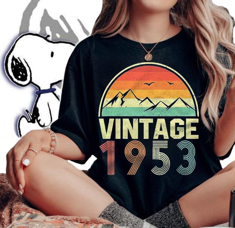 Classic 68Th Birthday Gift Idea Vintage 1953 Ver2 Shirt
