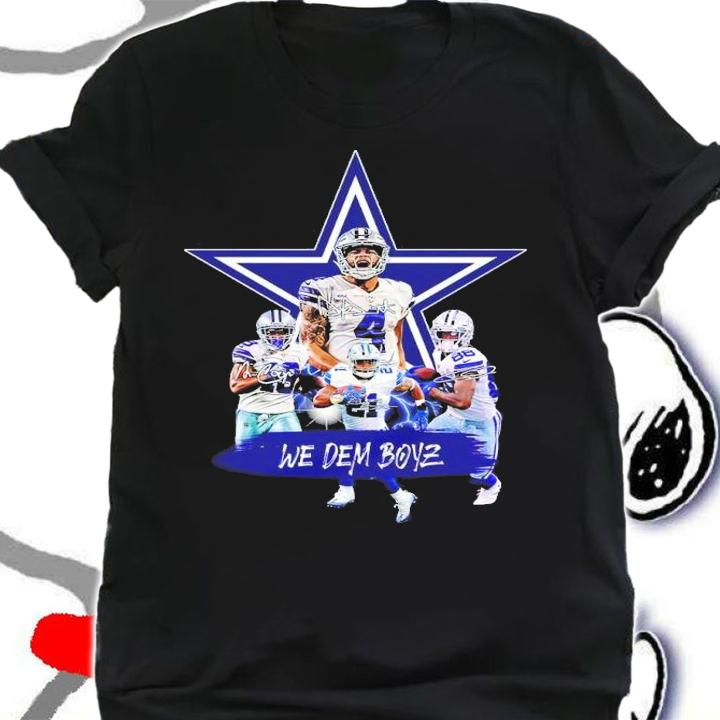Dallas Cowboys We Dem Boyz Signatures Shirt shirt