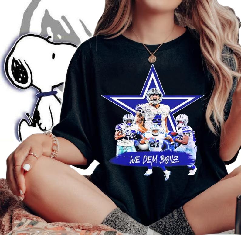 Dallas Cowboys We Dem Boyz Signatures Shirt woman shirt