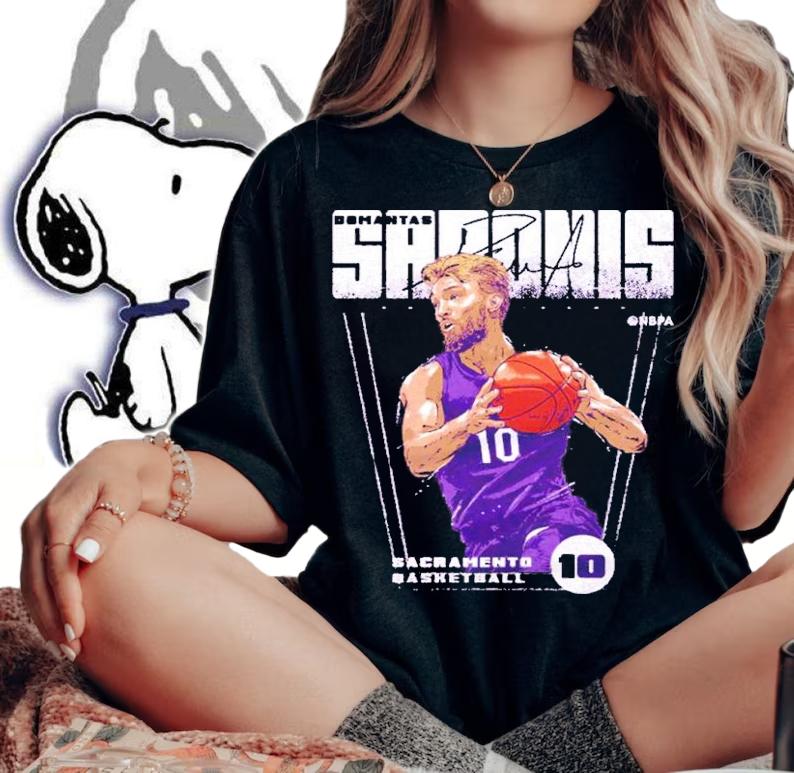 Domantas Sabonis Sacramento Premiere Basketball Shirt
