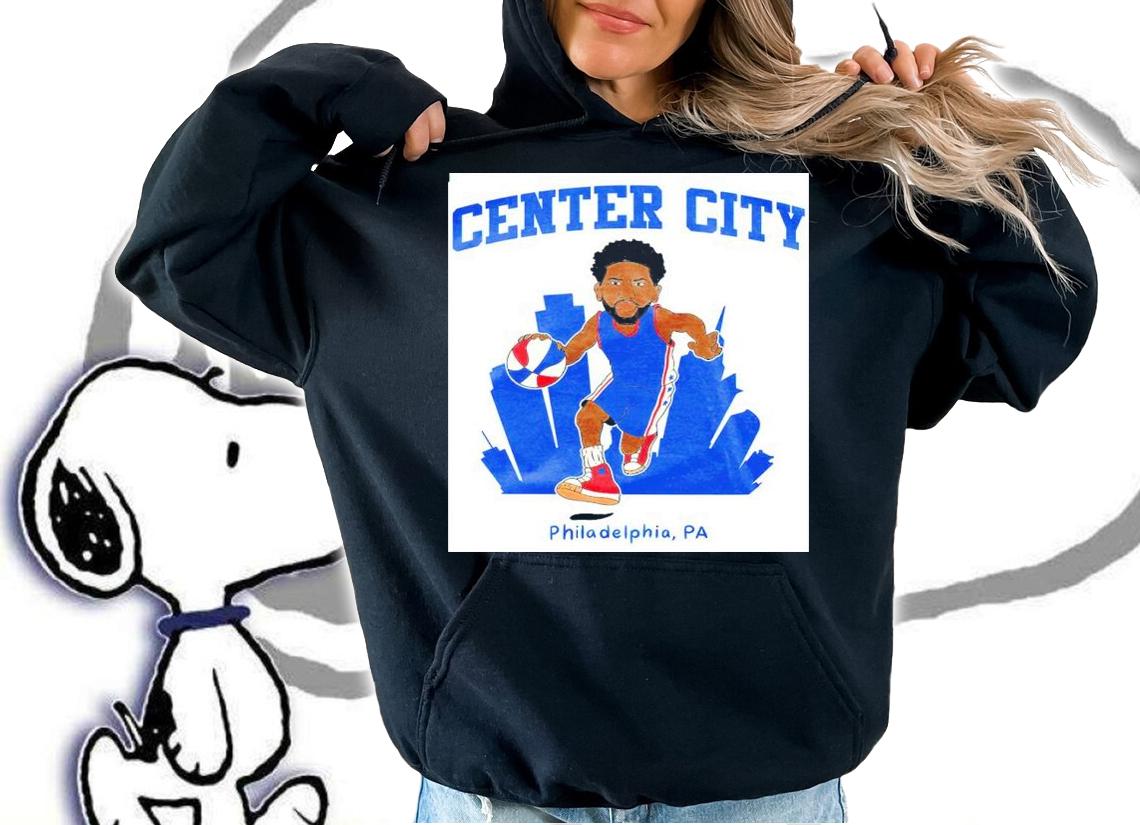 Joel Embiid Center City Philadelphia PA Shirt