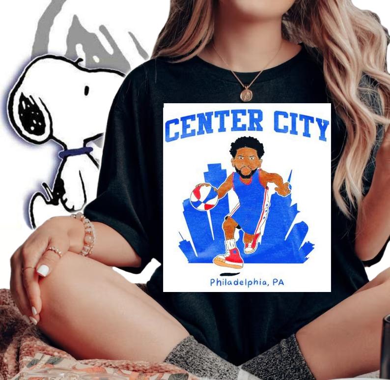 Joel Embiid Center City Philadelphia PA Shirt