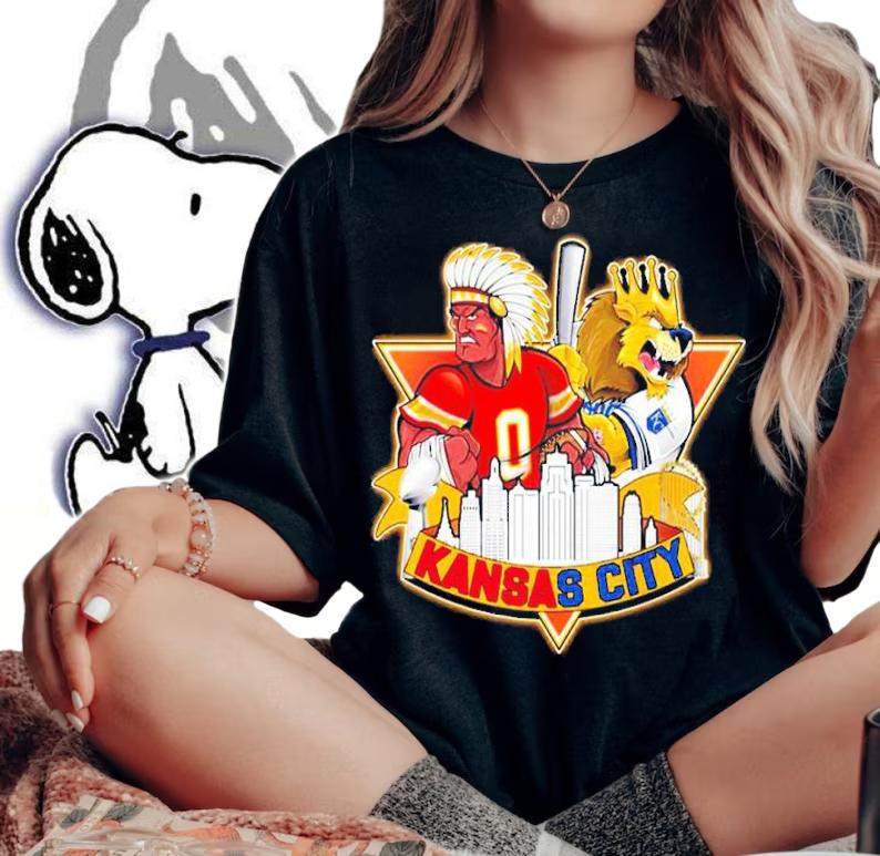 Kansas City Mascot Kansas City Chiefs Vs Kansas City Royal Shirt woman shirt