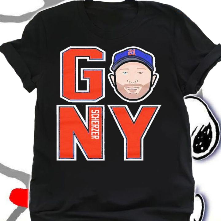 Max Scherzer New York M GO NY Baseball Shirt
