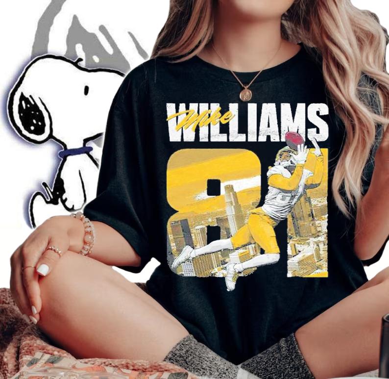 Mike Williams Los Angeles C Catch Football Shirt woman shirt
