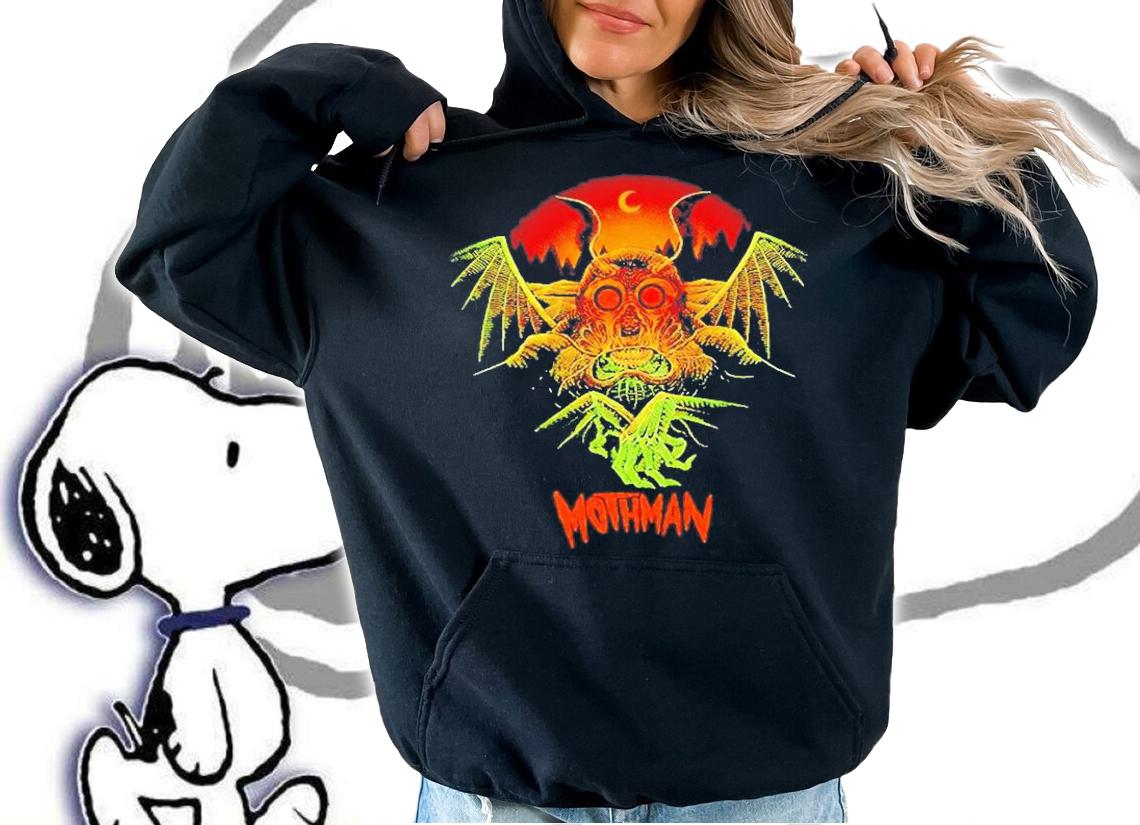Official Beware Mothman T-Shirt hoodie