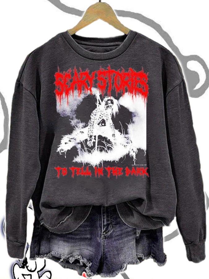 Womens Scary Stories To Tell In The Dark Metal Harold Shirt sweatshirt