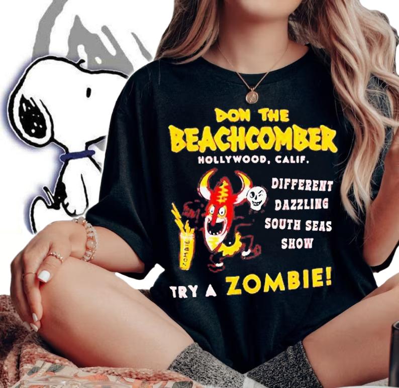 Don The Beachcomber Different Dazzling South Seas Show T-Shirt woman shirt