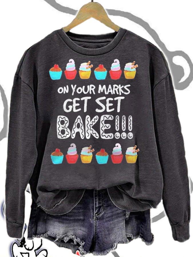 Get Set Bake Cute Baking Gifts For Girls Teens Shirt sweatshirt