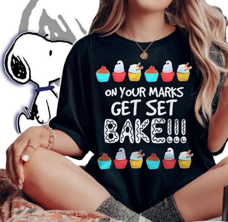 Get Set Bake Cute Baking Gifts For Girls Teens Shirt woman shirt