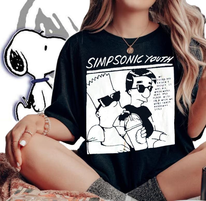 Simpsons Sonic Youth Goo Shirt