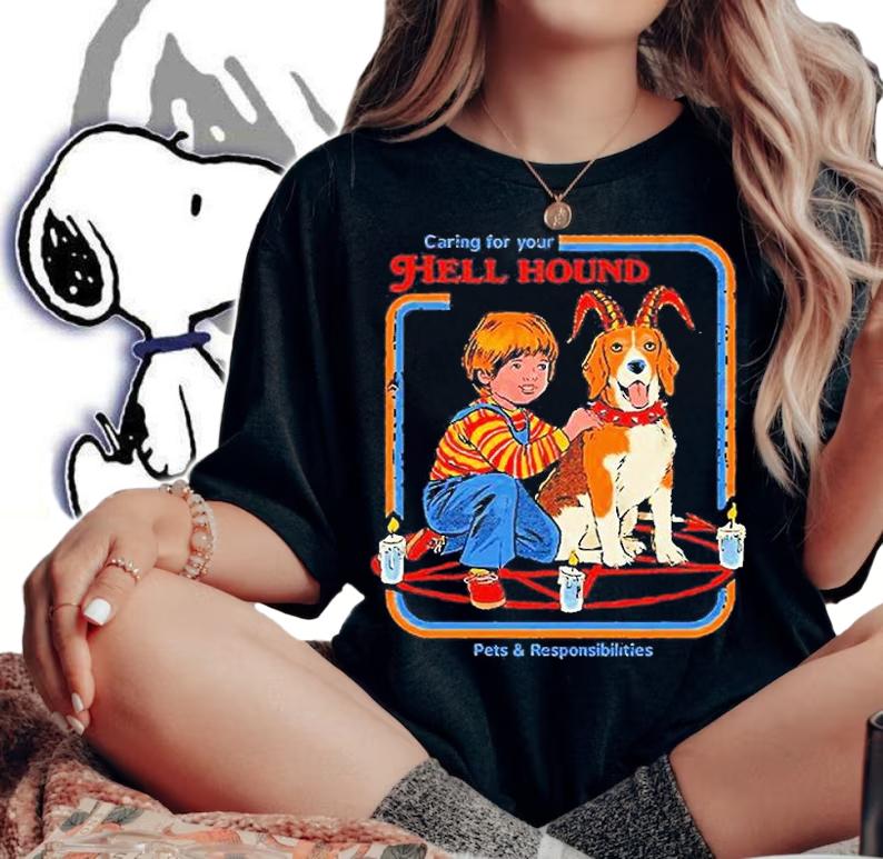 Caring For Your Hell Hound T-Shirt woman shirt
