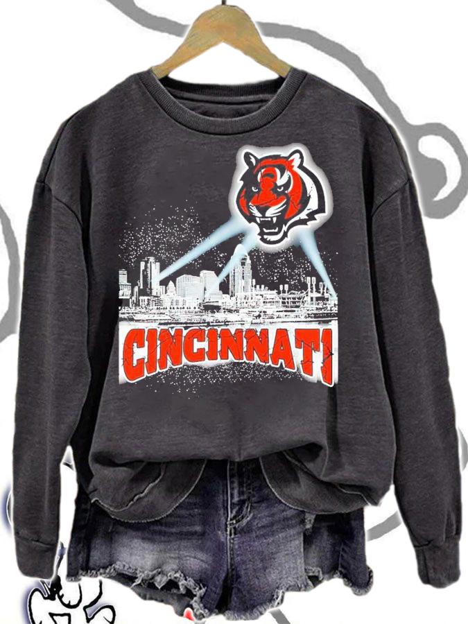 Cincinnati Bengals Football Tiger Shirt sweatshirt