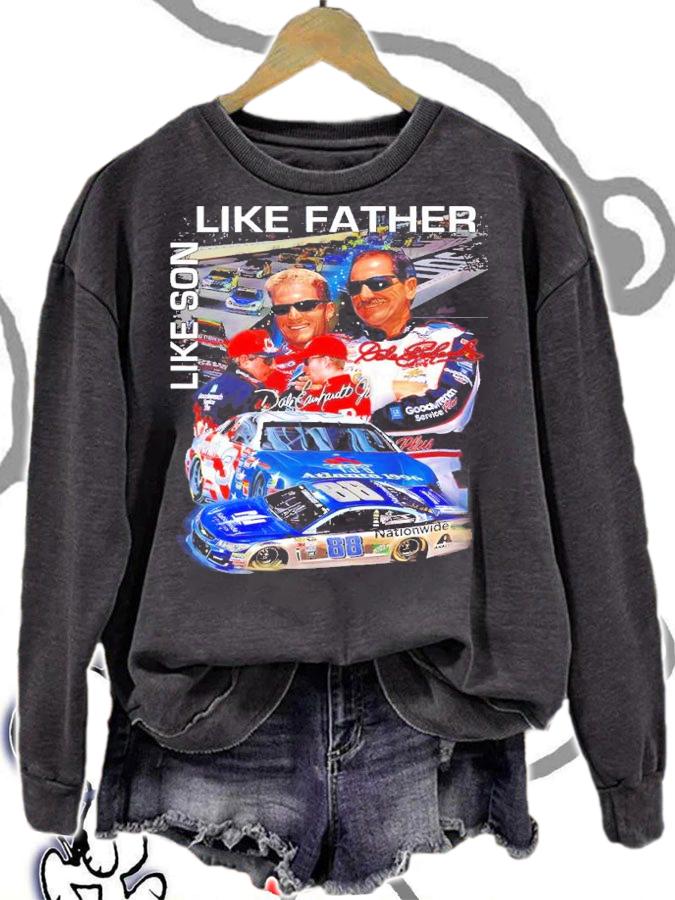 Dale Earnhardt Like Father Like Son Signatures Shirt sweatshirt