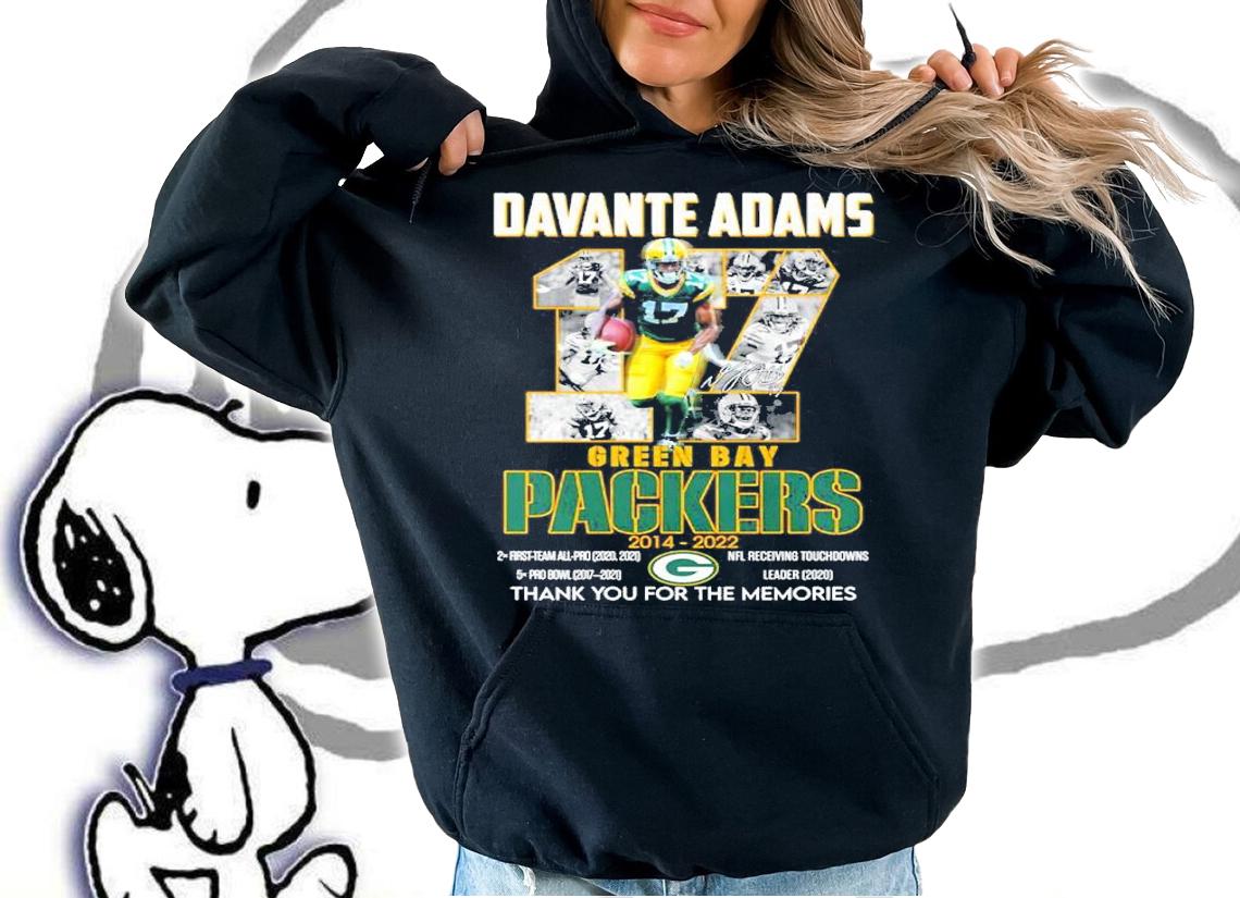 Davante Adams Green Bay Packer 2014-2022 shirt
