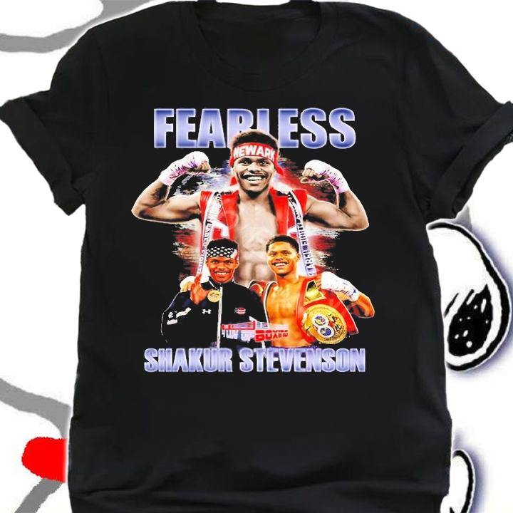 Fearless Shakur Stevenson WBC World Champions T-Shirt