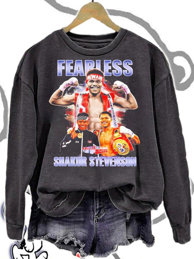 Fearless Shakur Stevenson WBC World Champions T-Shirt