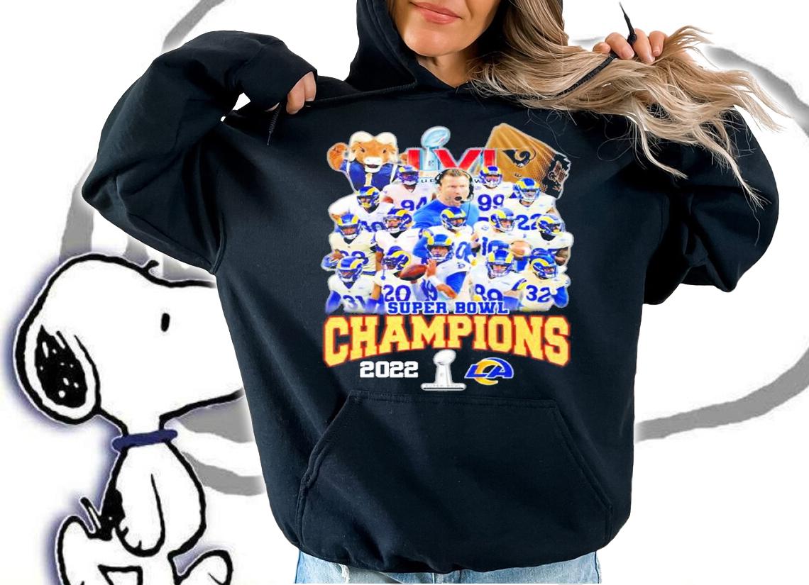 Los Angeles Rams LVI Super Bowl Champions 2022 Shirt