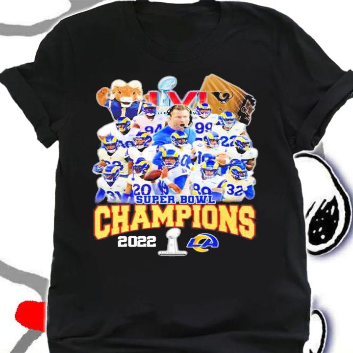 Los Angeles Rams LVI Super Bowl Champions 2022 Shirt