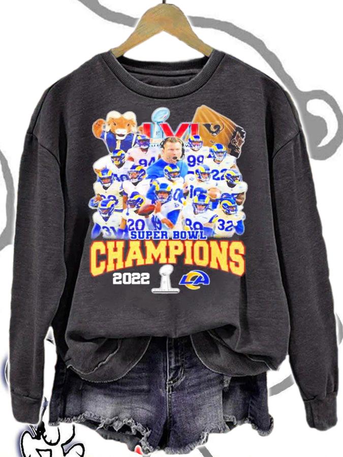 Los Angeles Rams LVI Super Bowl Champions 2022 Shirt