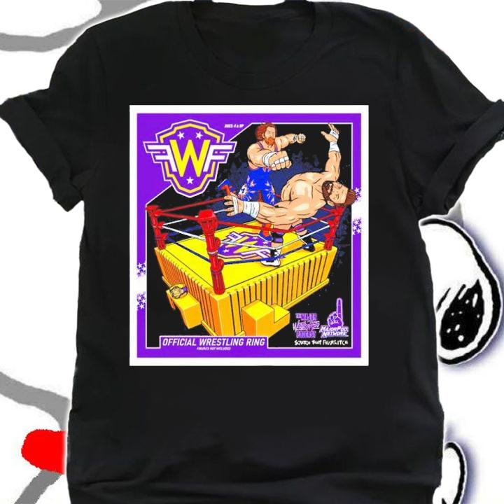 Major Wrestling Figure Podcast Major Ring Art Shirt shirt