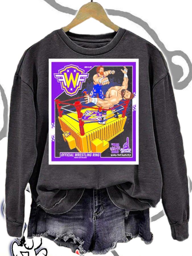 Major Wrestling Figure Podcast Major Ring Art Shirt sweatshirt
