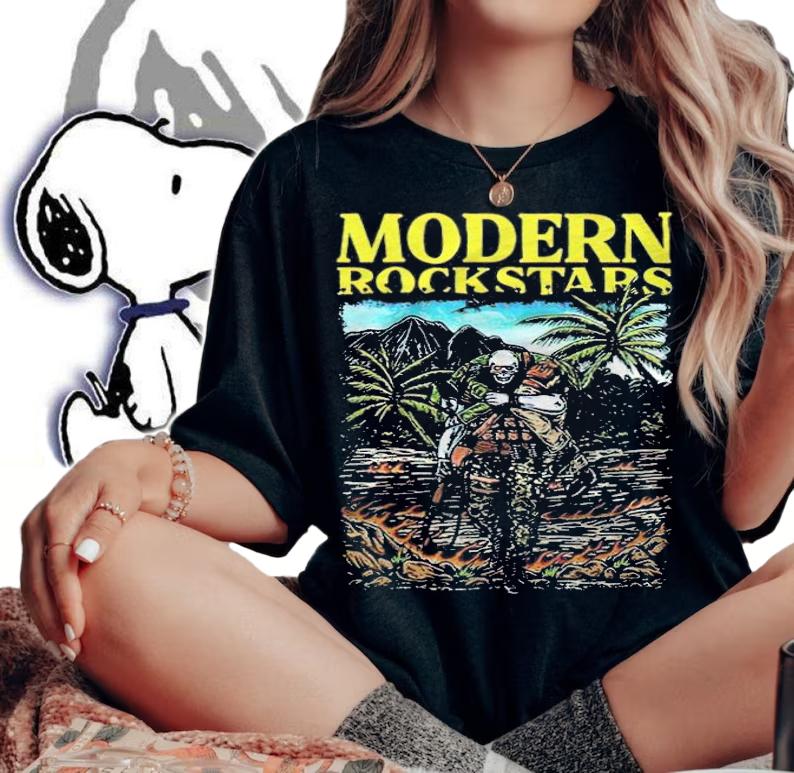 Modern Rock Stars T-shirt woman shirt