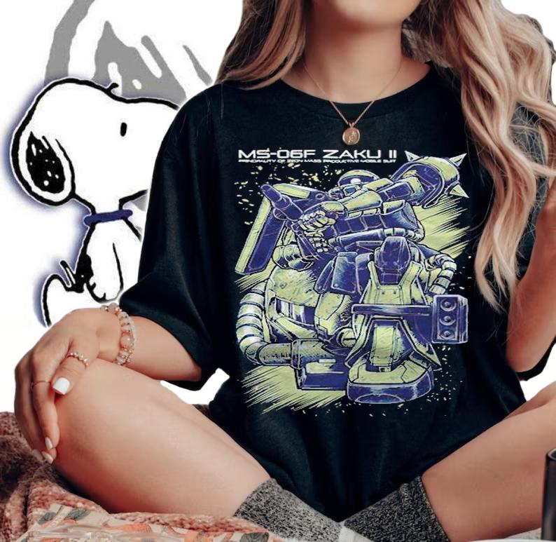 MS 06F Zaku II shirt woman shirt