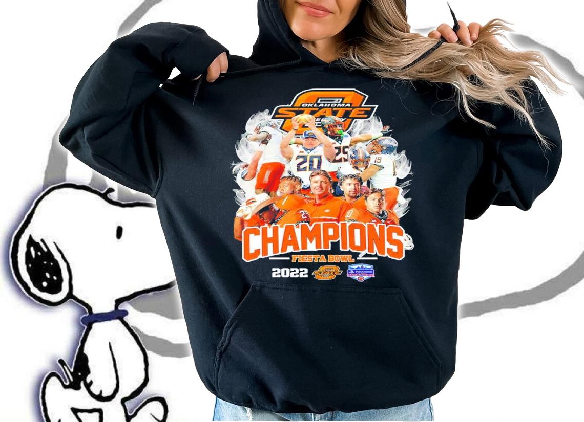 Oklahoma State Cowboys Champions Fiesta Bowl 2022 Shirt