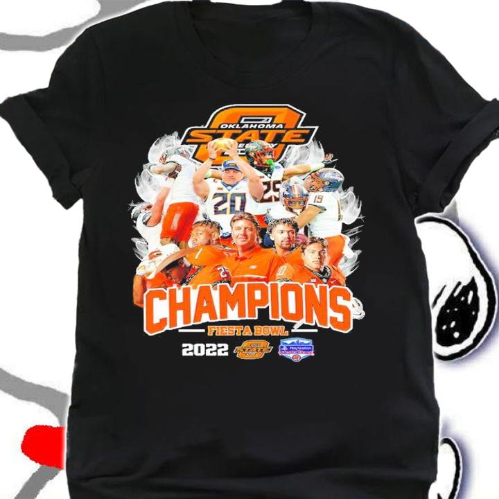 Oklahoma State Cowboys Champions Fiesta Bowl 2022 Shirt