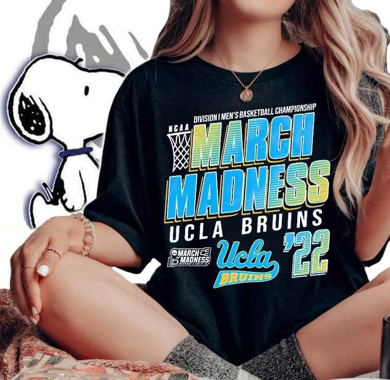 UCLA Bruins NCAA Division I Men's Basketball Championship March Madness 2022 T-Shirt woman shirt
