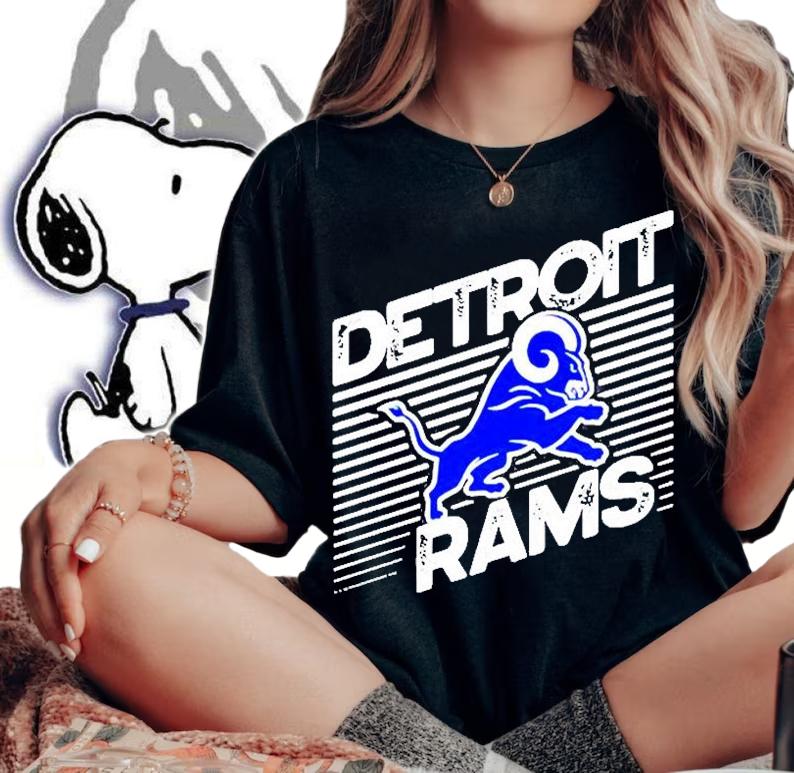 Detroit Rams Special Edition T-Shirt woman shirt