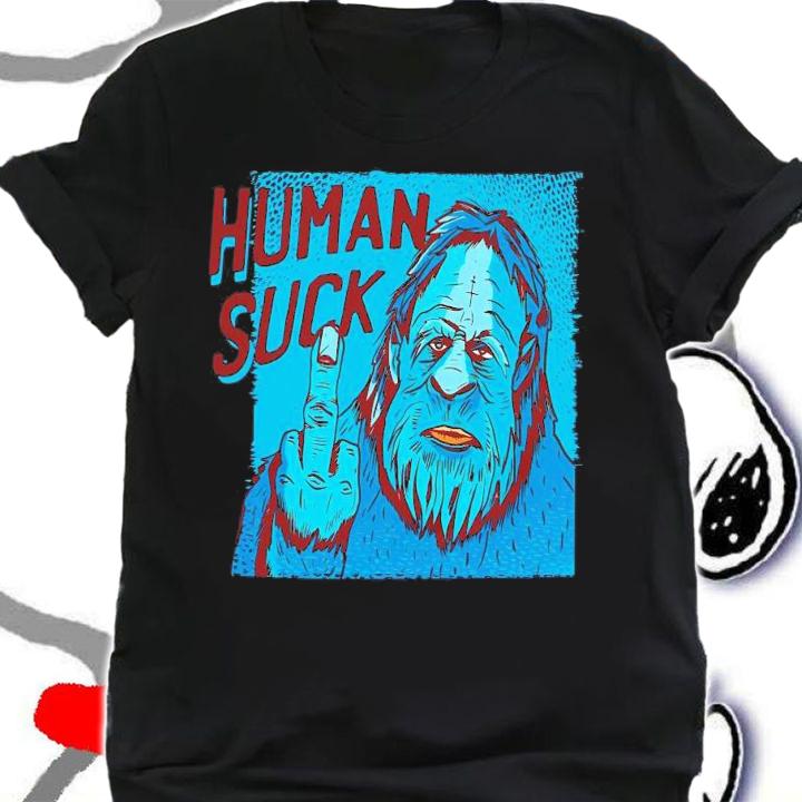Human Sucks Bigfoot shirt