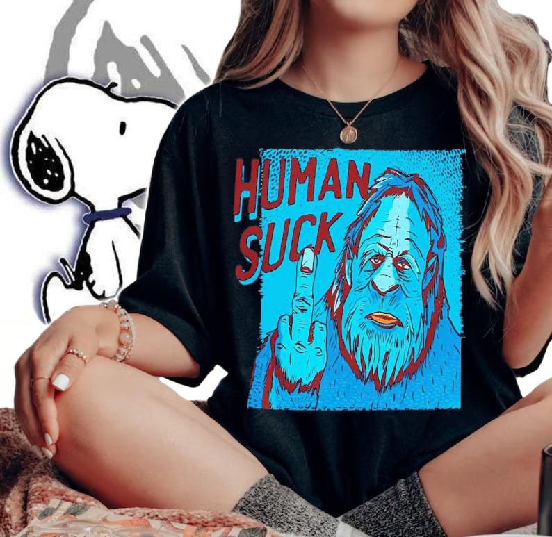 Human Sucks Bigfoot shirt