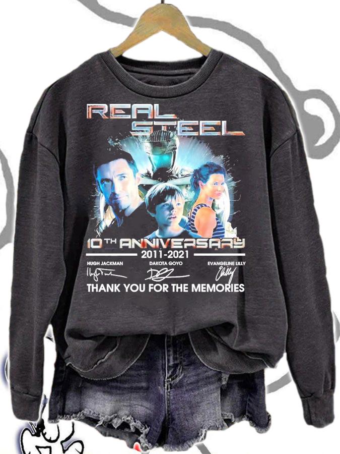 Real Steel 10th anniversary 2011-2021 signatures shirt