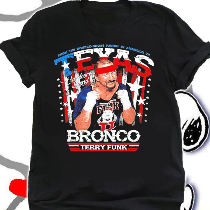 Terry Funk Texas Bronco Funk U Wrestling shirt shirt