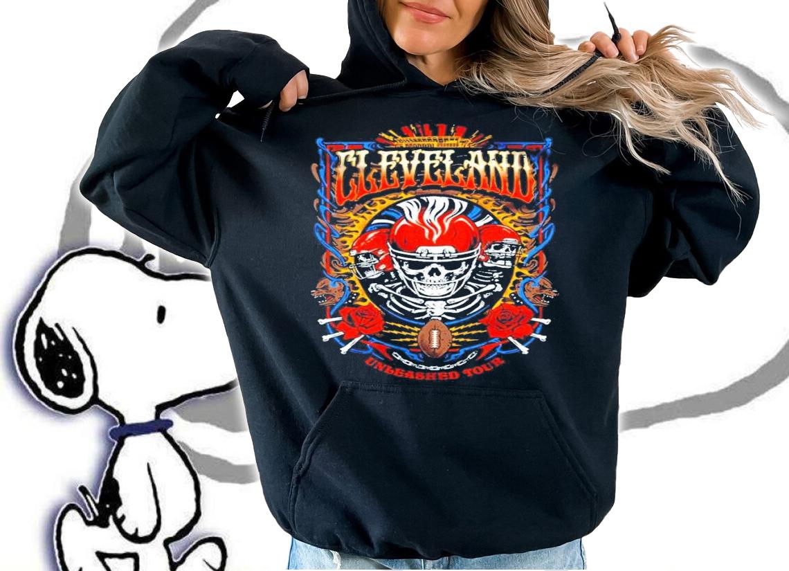 Cleveland Football Unleashed Tour 2021 shirt hoodie