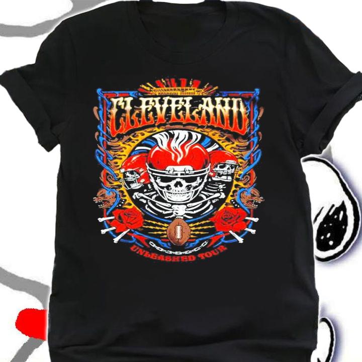 Cleveland Football Unleashed Tour 2021 shirt shirt