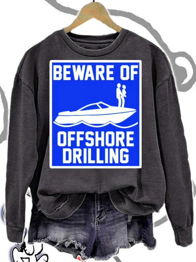 Boat beware of offshore drilling shirt