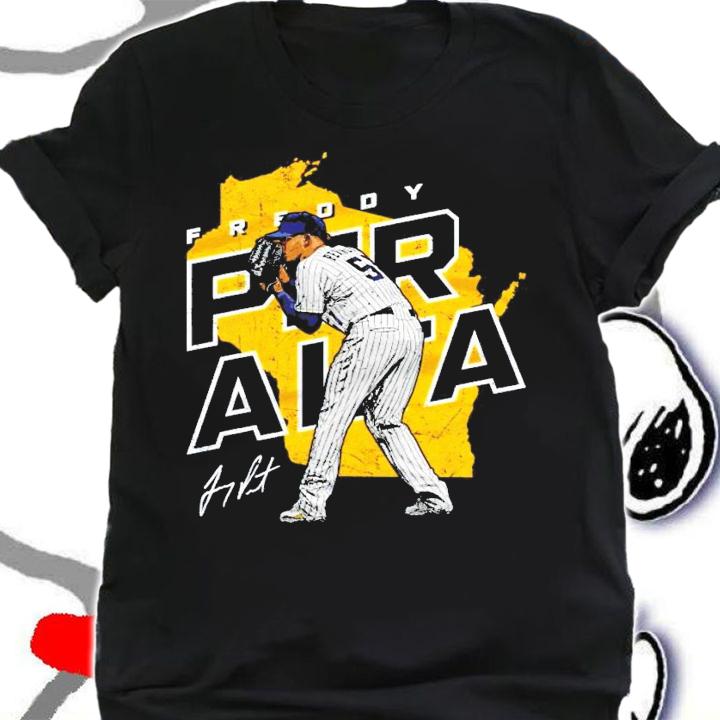Freddy Peralta Milwaukee Baseball signature shirt shirt