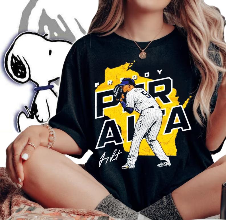 Freddy Peralta Milwaukee Baseball signature shirt woman shirt