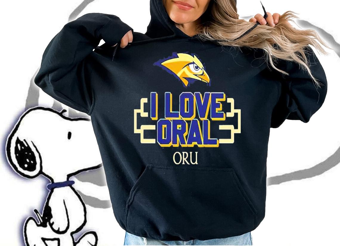 NCAA Oral Roberts University I Love Oral Oru t-shirt hoodie